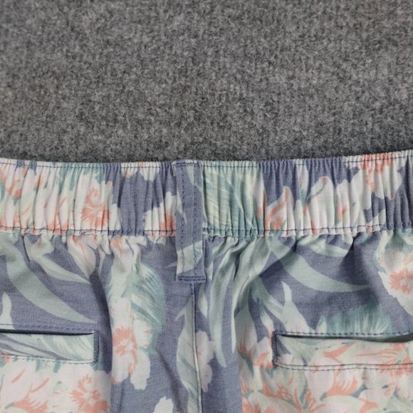 Chubbies Mens Shorts 2XL Blue Hybrid Chino Floral Print All Over Unlined 6" in - Picture 12 of 12